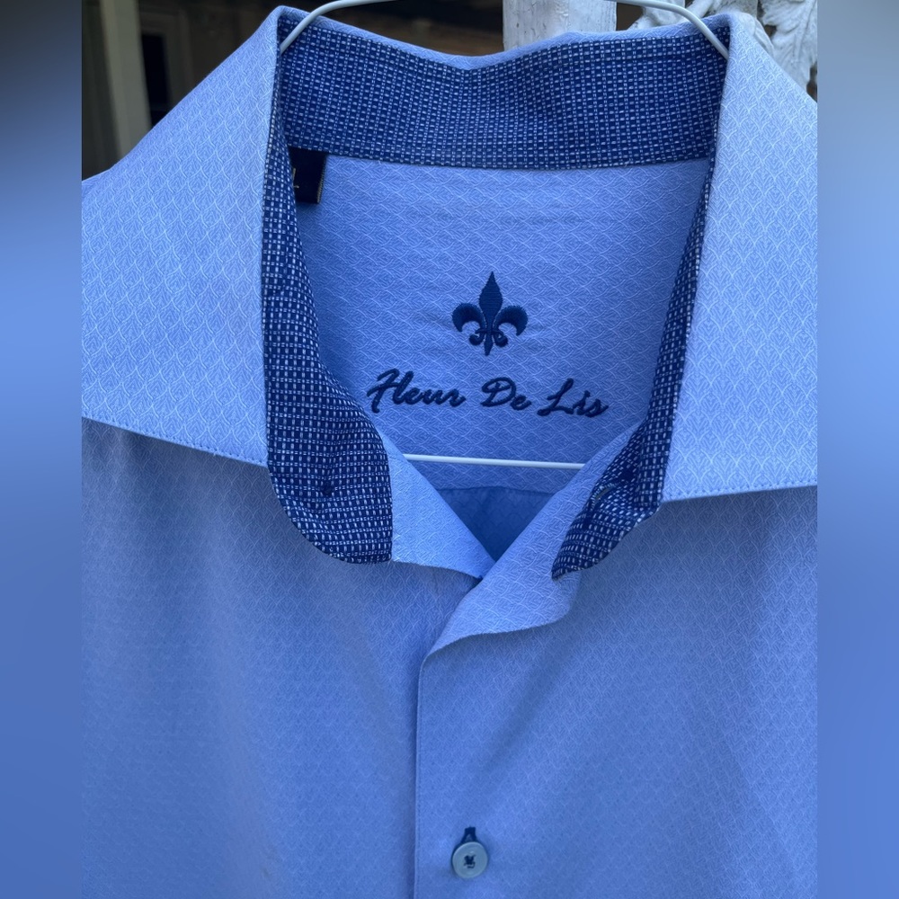 Fleur De Lis Collection men’s dress shirt
